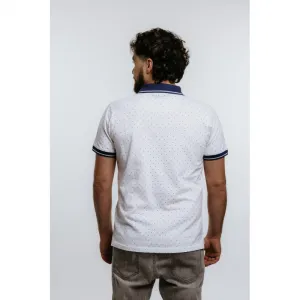 Pánske polo tričko s krátkym rukávom AUTHORITY P-TRIANGLE white
