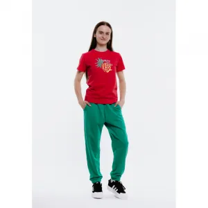 Dievčenské tepláky AUTHORITY TP-TEEN G green