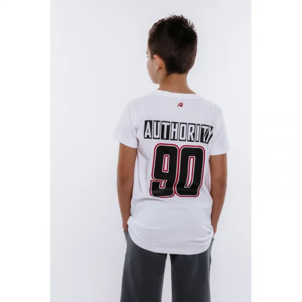 Chlapčenské tričko s krátkym rukávom AUTHORITY T-JERSEY B white