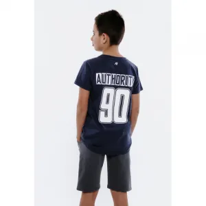 Chlapčenské tričko s krátkym rukávom AUTHORITY T-JERSEY B blue