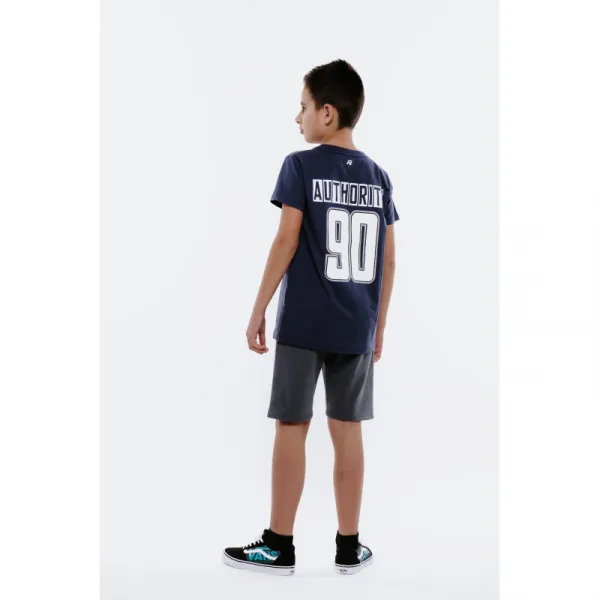 Chlapčenské tričko s krátkym rukávom AUTHORITY T-JERSEY B blue