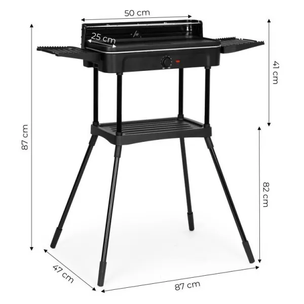 Elektrický gril 3v1 MultiGarden černý
