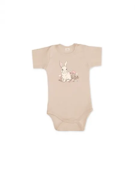 Detské body SWEET BUNNY s krátkym rukávom