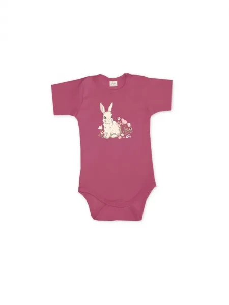 Detské body SWEET BUNNY s krátkym rukávom