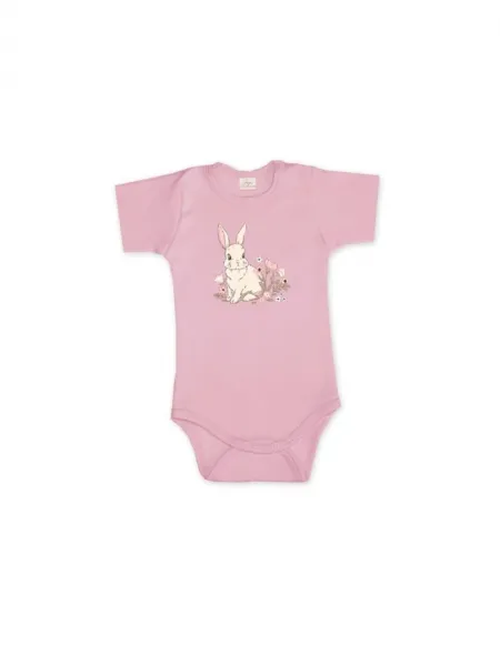 Detské body SWEET BUNNY s krátkym rukávom