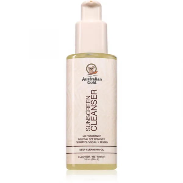 Australian Gold Sunscreen Cleanser odličovač na tvár 89 ml
