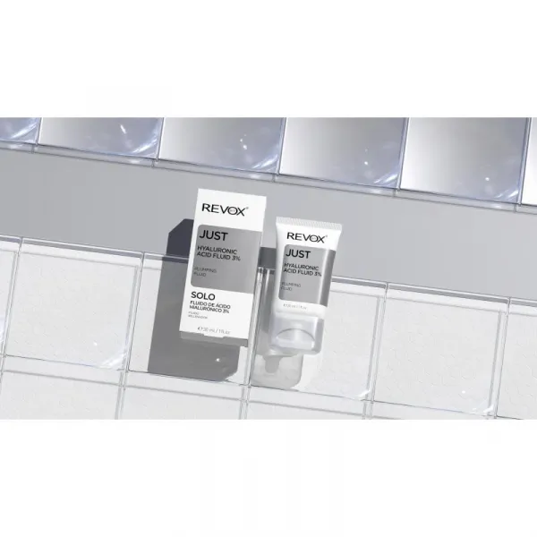 Revox B77 JUST Hyaluronic Acid Fluid 3% ľahký hydratačný fluid na tvár 30 ml