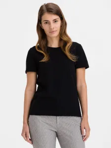 GAP Tričko organic vintage Čierna