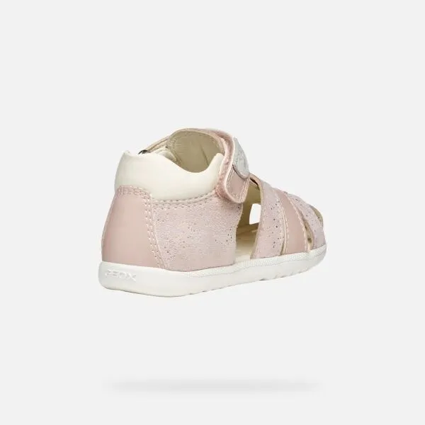 Girls First Steps Geox Macchia Pink - Girls