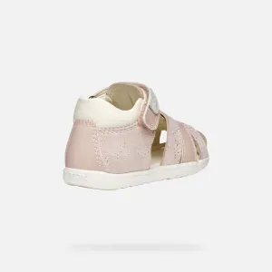 Girls First Steps Geox Macchia Pink - Girls