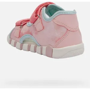 Girls First Steps Sandals Geox Iupidoo Pink - Girls