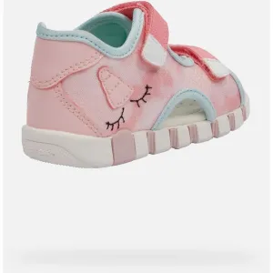 Girls First Steps Sandals Geox Iupidoo Pink - Girls