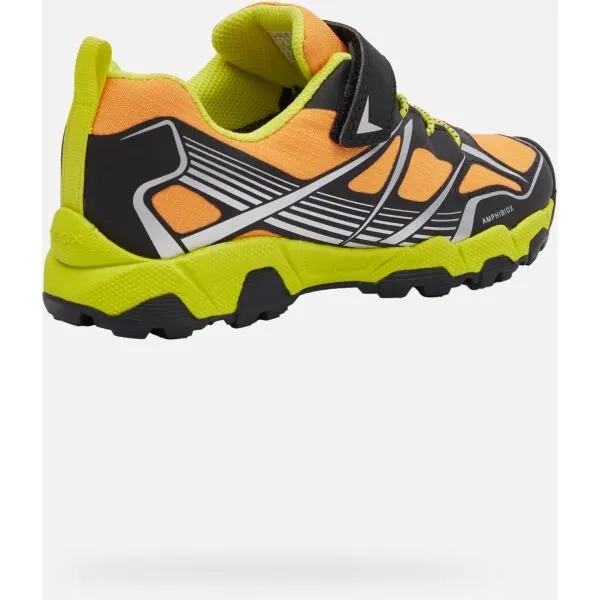 Yellow boys' sneakers Geox Magnetar B ABX - Boys