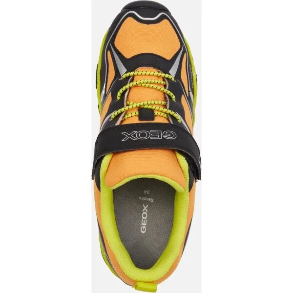 Yellow boys' sneakers Geox Magnetar B ABX - Boys