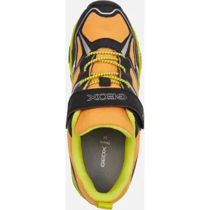 Yellow boys' sneakers Geox Magnetar B ABX - Boys