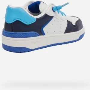White boys' sneakers Geox Washiba - Boys