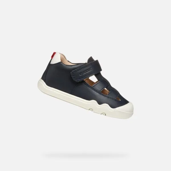 Dark blue boys' sneakers Geox Steppieup - Boys