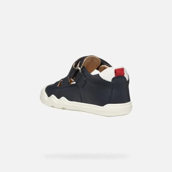 Dark blue boys' sneakers Geox Steppieup - Boys