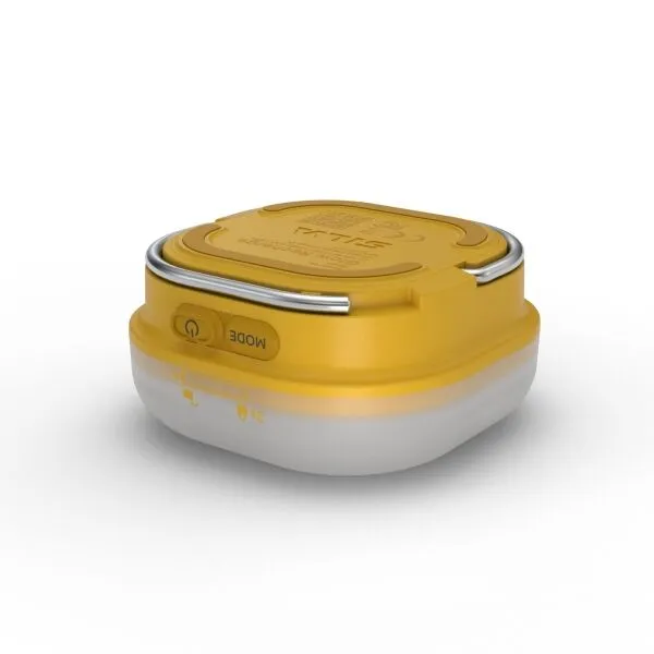 Silva GLOW RECHARGE Svietidlo, žltá, veľkosť