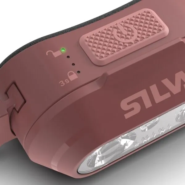 Silva SMINI FLY Čelovka, ružová, veľkosť