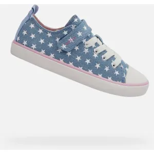 Blue Girls Sneakers Geox Gisli - Girls
