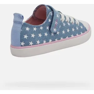 Blue Girls Sneakers Geox Gisli - Girls