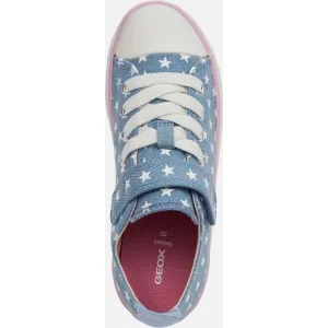 Blue Girls Sneakers Geox Gisli - Girls
