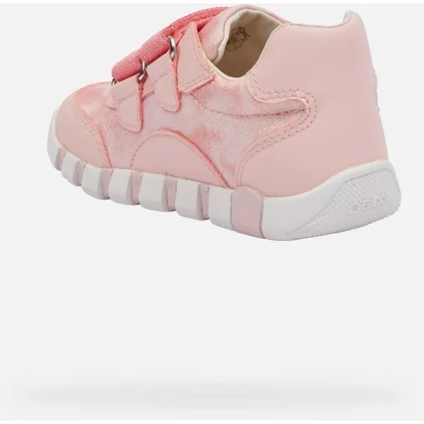 Pink Girls' First Step Shoes Geox Iupidoo - Girls