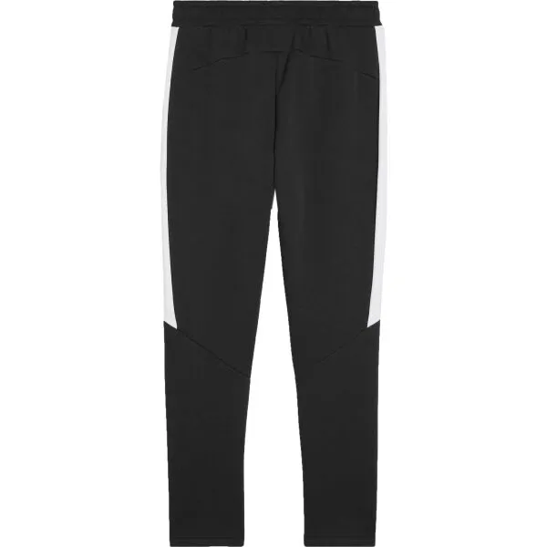 Puma TEAMEVOSTRIPE PANTS Pánske tepláky, čierna, veľkosť