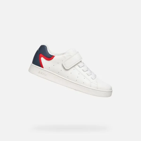 White boys' sneakers Geox Eclyper - Boys
