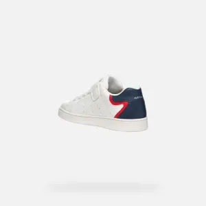 White boys' sneakers Geox Eclyper - Boys