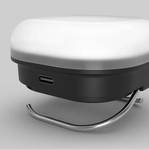 Silva GLOW RECHARGE Svietidlo, čierna, veľkosť