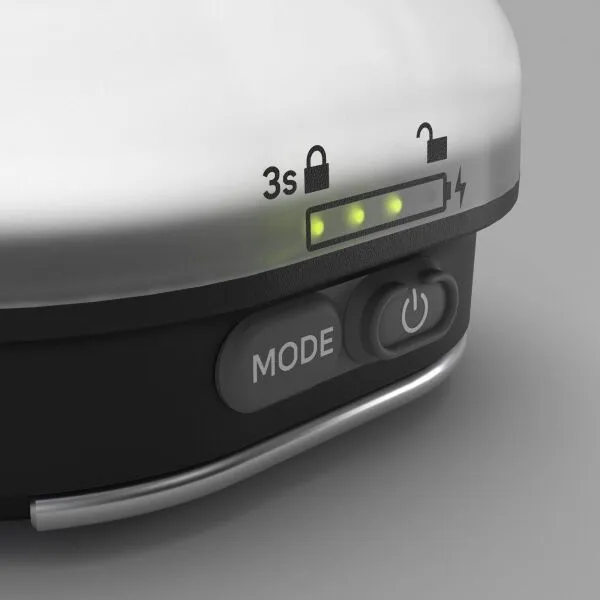 Silva GLOW RECHARGE Svietidlo, čierna, veľkosť