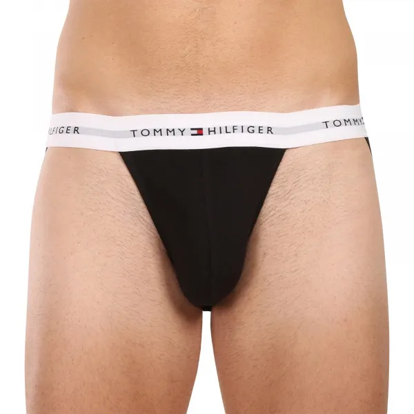 3PACK pánske jocksy Tommy Hilfiger čierné (UM0UM03377 0WE) S
