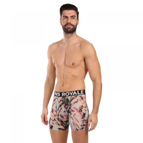Pánske boxerky Mons Royale merino viacfarebné (100088-2169-875) M, trenky