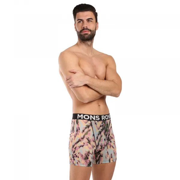 Pánske boxerky Mons Royale merino viacfarebné (100088-2169-875) M, trenky