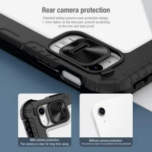 NILLKIN BUMPER PRO Zaklápacie puzdro pre Apple iPad (A16) 2025 / iPad 2022 modré