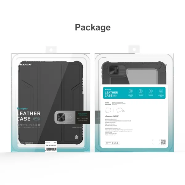 NILLKIN BUMPER PRO Zaklápacie puzdro pre Apple iPad (A16) 2025 / iPad 2022 modré