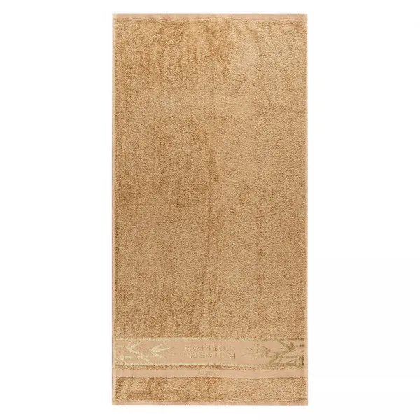4Home Uterák Bamboo Premium béžová, 50 x 100 cm