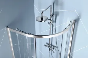 POLYSAN - EASY štvrťkruhová sprchová zástena 900x800, L/R, čire sklo EL2815