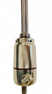 HOPA - Vykurovacia tyč PATRONA s termostatom - Farba vykurovacej tyče - Zlatá lesklá, Výkon vykurovacej tyče - 600 W RADPST3610
