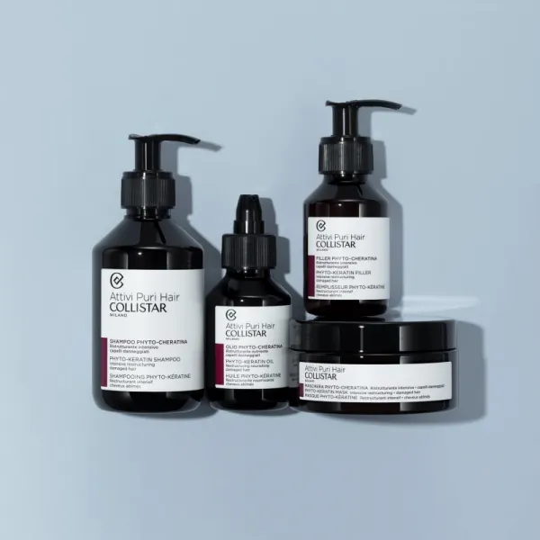 Collistar Hair Phyto-Keratin Oil Restructuring Nourishing regeneračný olej na vlasy s keratínom 100 ml