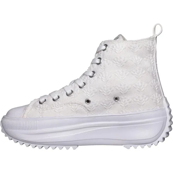 Lee Cooper CANVAS Dámske členkové tenisky, biela, veľkosť
