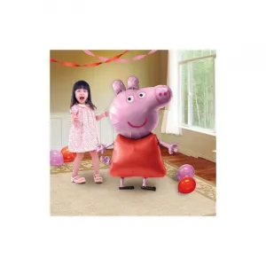 Amscan Airwalker balón Prasiatko Peppa 120cm