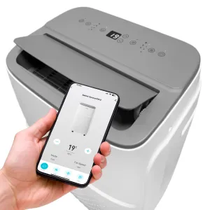 Salente SummerICE12, inteligentná mobilná klimatizácia, 12000 BTU, WiFi+Bluetooth, diaľkové ovládanie.