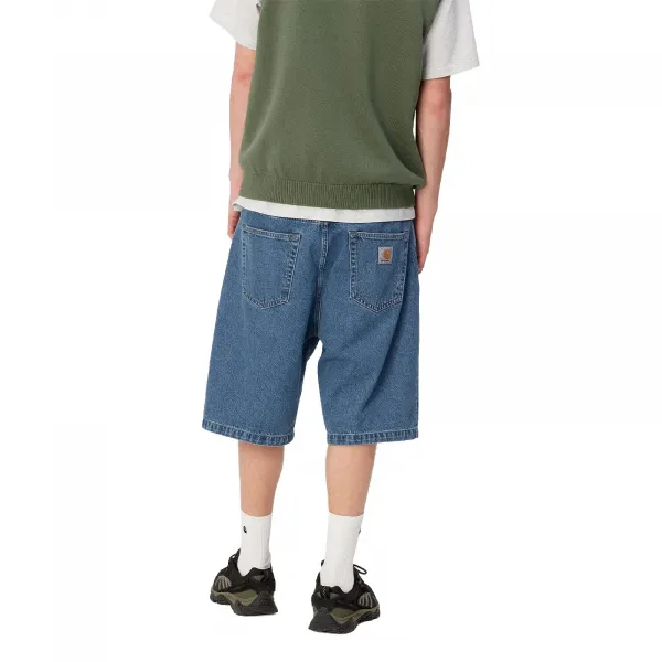 Carhartt WIP Landon Short Blue heavy stone wash 33
