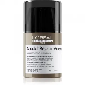 L'Oréal Professionnel Paris obnovujúca maska pre poškodené vlasy -  Absolut Repair Molecular Professional Leave-In Mask