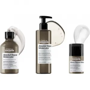 L'Oréal Professionnel Paris obnovujúca maska pre poškodené vlasy -  Absolut Repair Molecular Professional Leave-In Mask