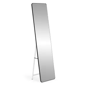 MODERNHOME Volně stojící zrcadlo DUO 148 cm černé