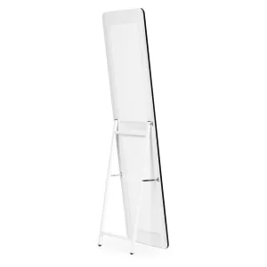 MODERNHOME Volně stojící zrcadlo DUO 148 cm černé